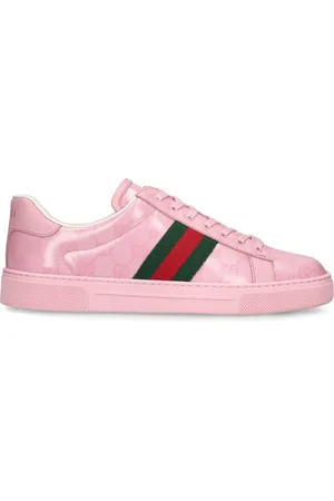 Pink best sale gucci wedges