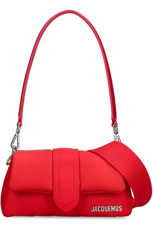 Rockstud23 Smooth Calfskin Micro Shoulder Bag for Woman in Rouge