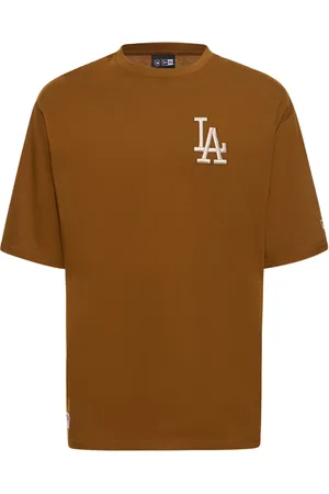 New Era LA Dodgers city backprint t-shirt in black