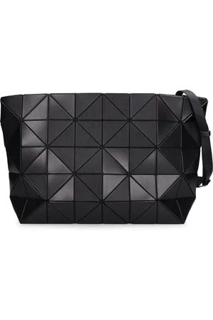 Bao Bao Issey Miyake Gray Loop Matte Bag in Black