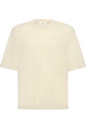 Women's Los Angeles Dodgers New Era Cream Boxy Pinstripe T-Shirt