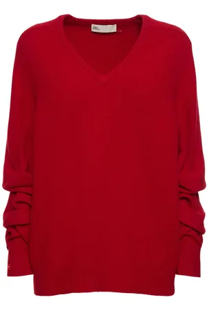 Tory Burch Women's Silk-Front Sweater Minidress