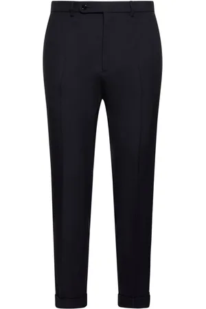 Black New Suit wool-blend trousers | Gucci | MATCHES UK