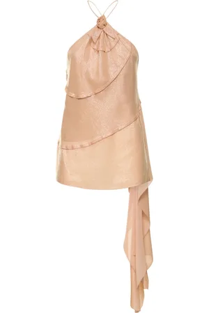 Victoria Beckham Cami Flower Detail Viscose Blend Top