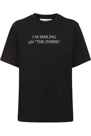 Victoria Beckham Slogan Cotton T-shirt