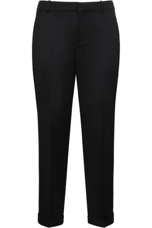 Balmain Straight Tailored Wool Pants
