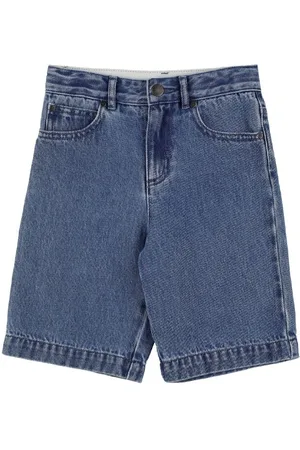 Stella McCartney Organic Cotton Light Denim Shorts