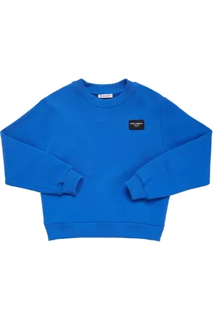 Dolce & Gabbana Logo Printed Cotton Sweatshirt