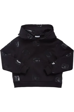 Dolce & Gabbana Logo Printed Cotton Hoodie
