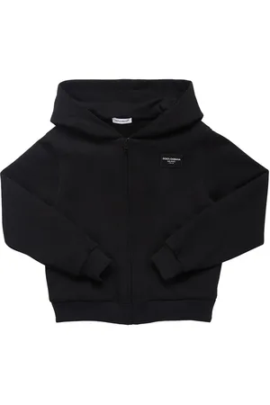 Dolce & Gabbana Cotton Zip-up Hoodie W/logo
