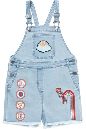 Stella McCartney Cotton Denim Overalls