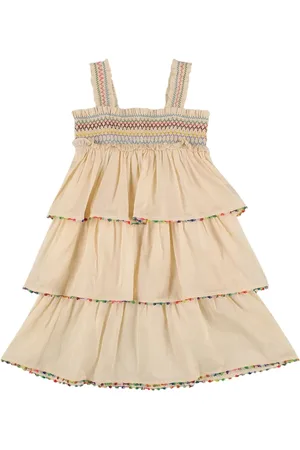 ZIMMERMANN Floral Print Cotton Muslin Dress