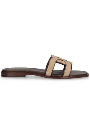 Tods flat sandals hot sale