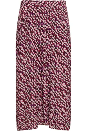 Marant Etoile Eolia Printed Viscose Long Skirt