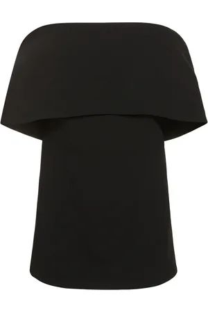 Totême Off-shoulder Evening Viscose Blend Top