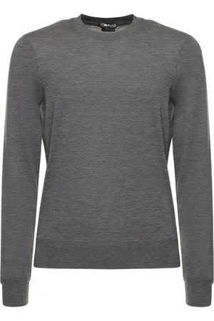 Tom Ford Fine Gauge Wool Knit Crewneck Sweater