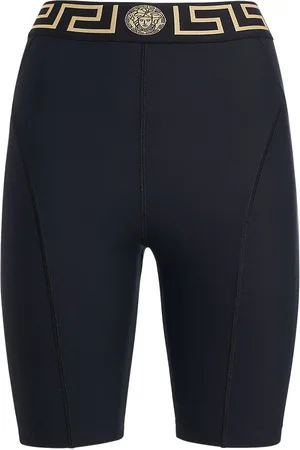 VERSACE Greca Lycra Bike Shorts