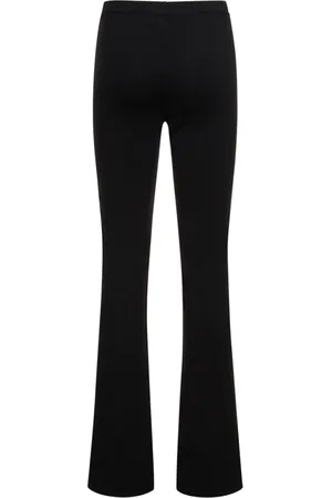 MAGDA BUTRYM Wool Blend Knit Straight Pants