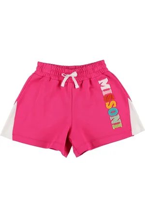 Missoni Cotton Jersey Logo Shorts