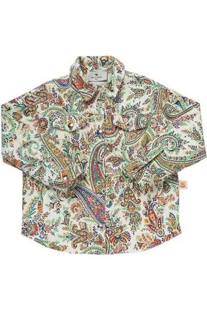 Etro Printed Stretch Bull Cotton Jacket