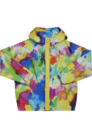 Dsquared2 Tie Dye Nylon Hooded Jacket