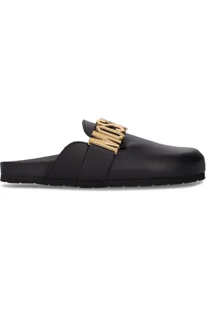 Moschino 30mm Leather Mules