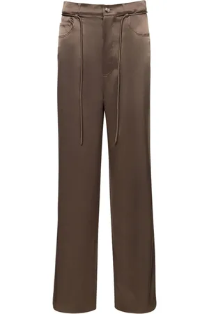 Nanushka Sato Satin Drawstring Pants