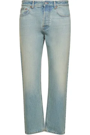 VALENTINO Cotton Denim Regular Jeans