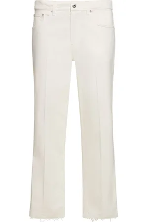 Lanvin 21cm Straight Cotton Denim Jeans