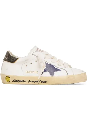 Golden Goose Super-star Leather Lace-up Sneakers