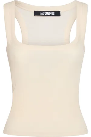 Jacquemus Le Debardeur Gros Grain Sleeveless Top