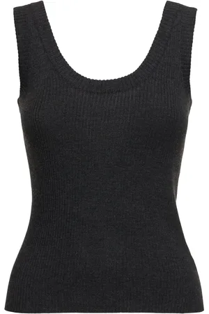 Brunello Cucinelli Wool & Cashmere Knit Tank Top