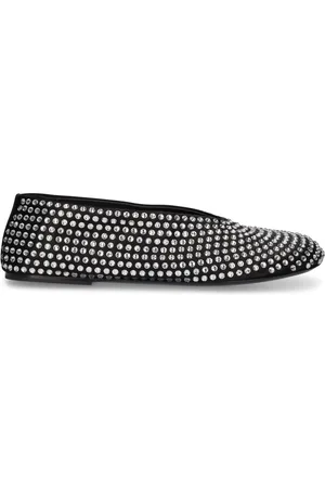 Khaite 5mm Marcy Leather Flat Shoes