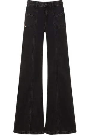 Diesel D-akii Wide Low Rise Jeans