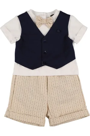 MONNALISA Cotton Jersey T-shirt, Vest & Shorts