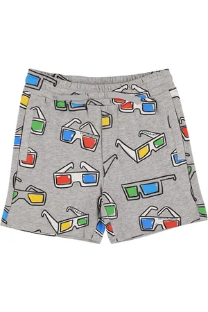 Stella McCartney Printed Cotton Terry Sweat Shorts