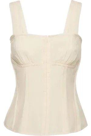 ULLA JOHNSON Abilene Cotton & Silk Top