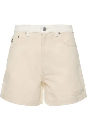 Stella McCartney Denim Mid Waist Shorts