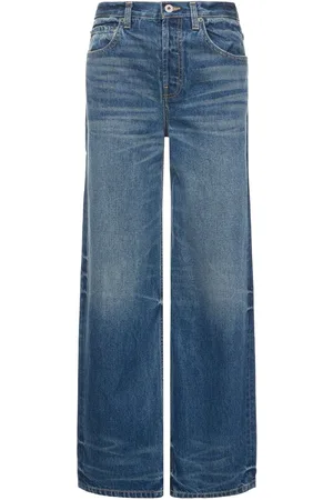 Interior The Remy Cotton Denim Straight Jeans