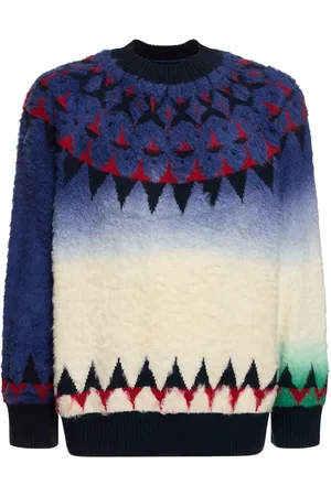 SACAI Jacquard Knit Sweater