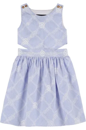 VERSACE Cotton Poplin Dress