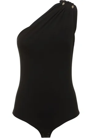 Michael Kors Matte Jersey One-shoulder Bodysuit
