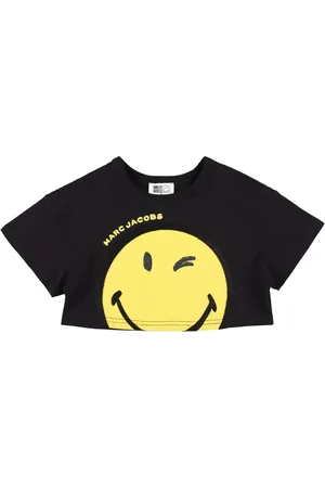 Marc Jacobs Cotton Jersey Cropped T-shirt
