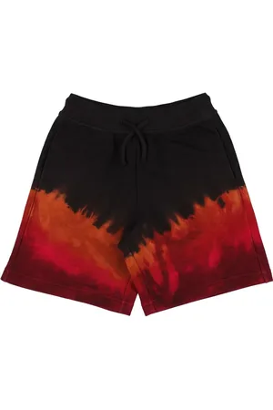 Dsquared2 Printed Cotton Sweat Shorts