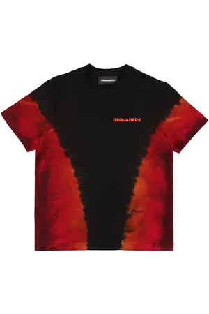 Dsquared2 Printed Cotton Jersey T-shirt