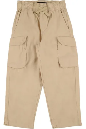 Argo cotton cargo pants in blue - Molo