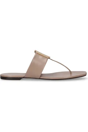 Tory Burch 10mm Georgia Leather Thong Sandals