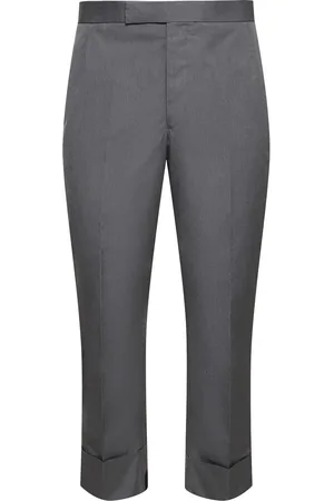 Thom Browne Cotton Blend Backstrap Pants