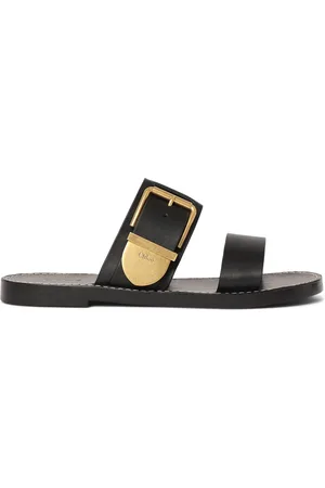 Chloé 10mm Rebecca Leather Sandals