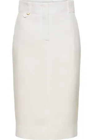 Jacquemus La Jupe Midi Bari Viscose Midi Skirt